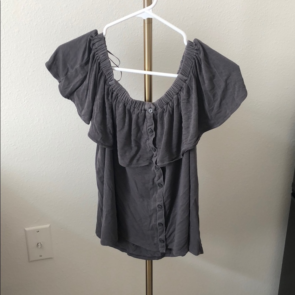Super soft off the shoulders shirt